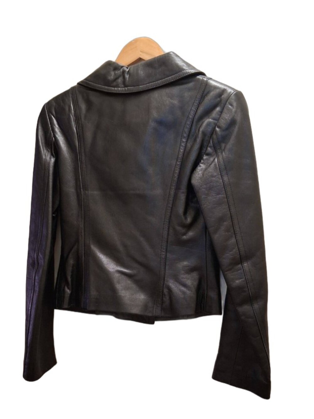 Italian Leather Jacket (Luxurious Vintage Leather) - Picture 2 of 4